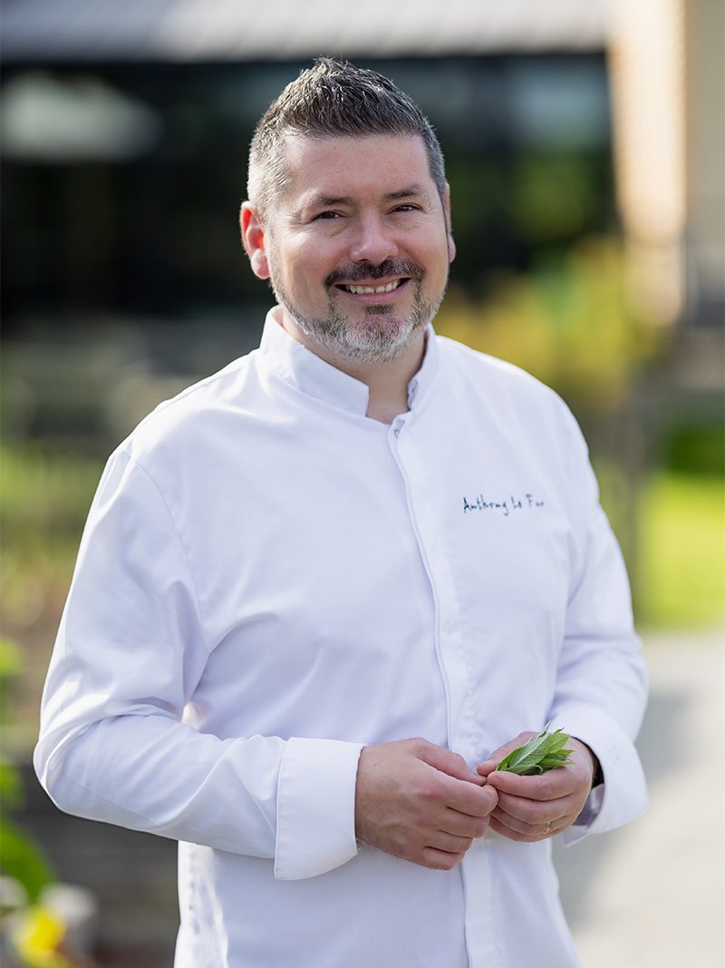 Portrait du Chef Anthony Le Fur