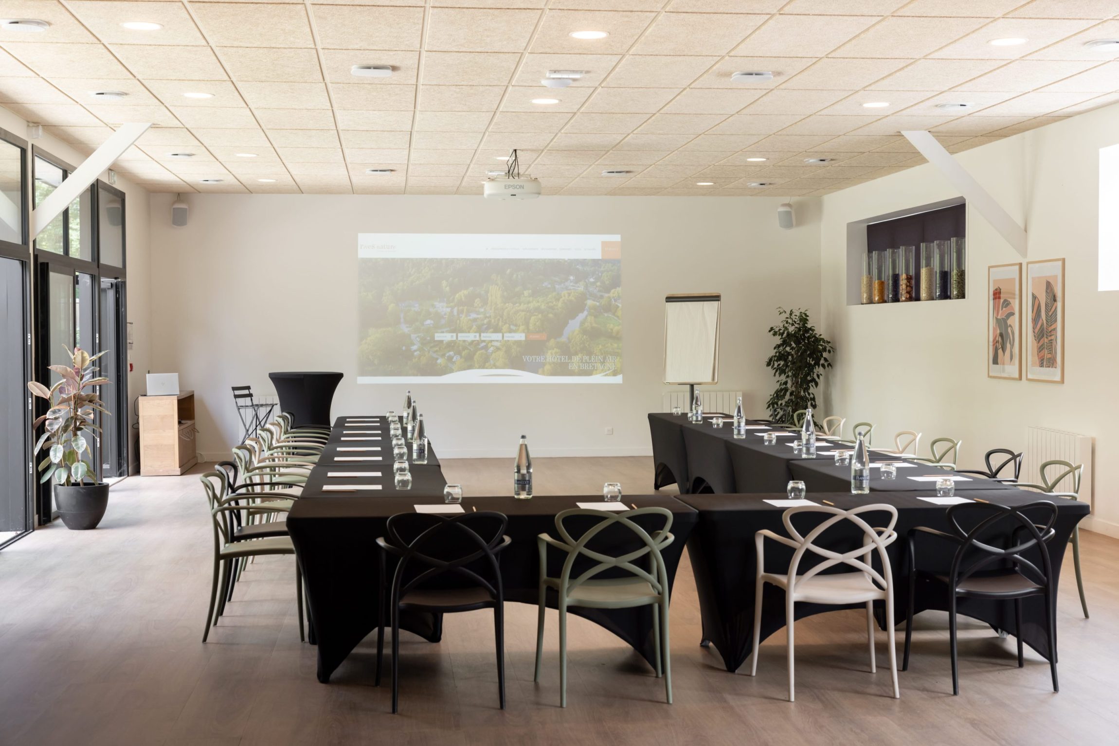 Salle de Séminaire à Rives Nature, La Gacilly